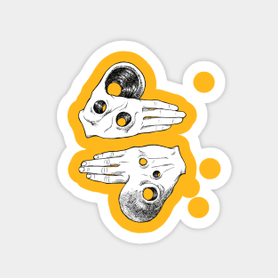 Wormhole Hands Sticker